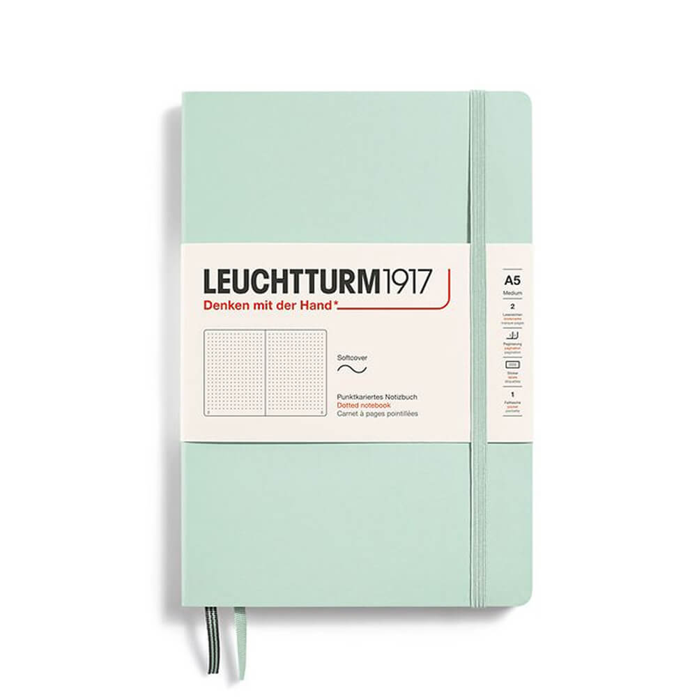 Leuchtturm A5 Softcover Medium Notebook 123 Numbered Pages